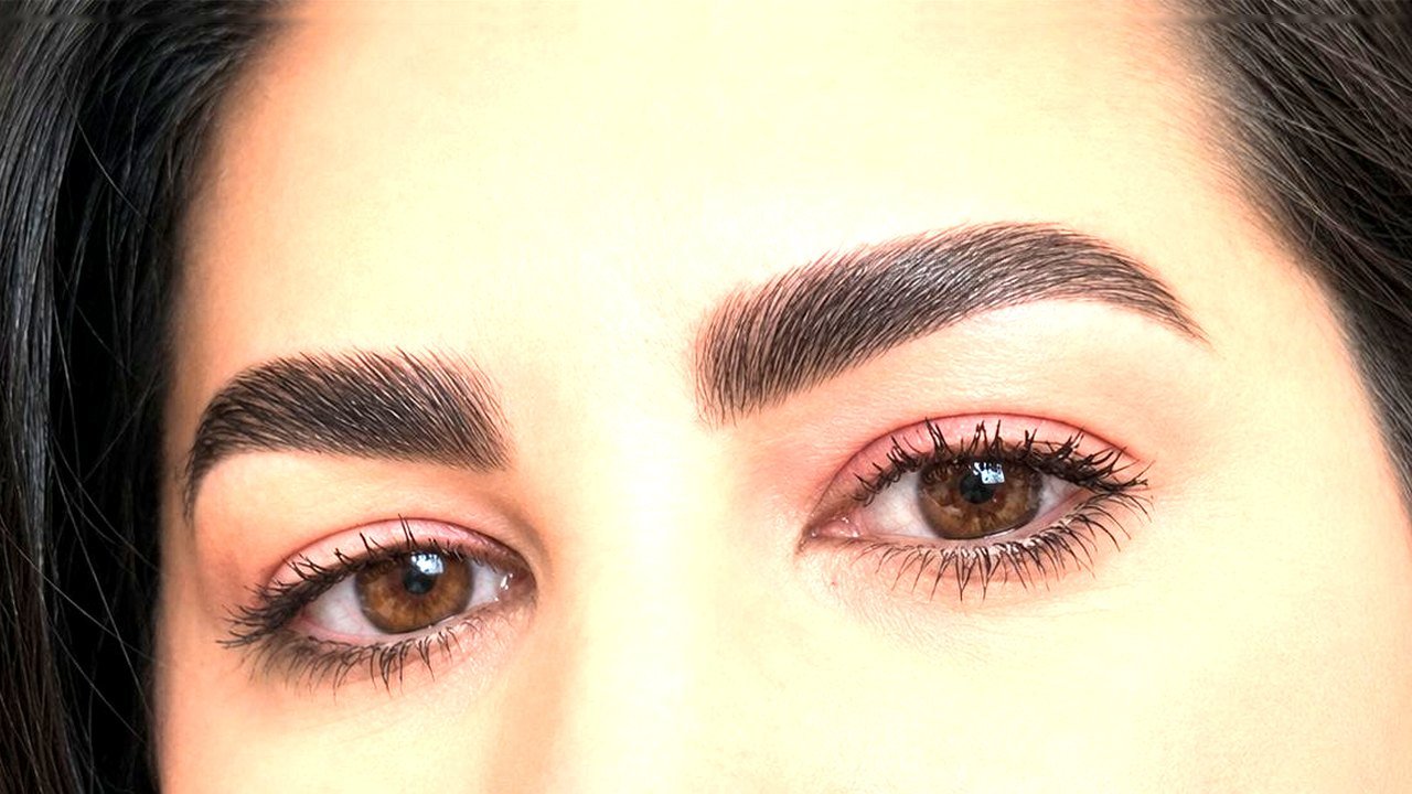 Cejas, antes y después: después